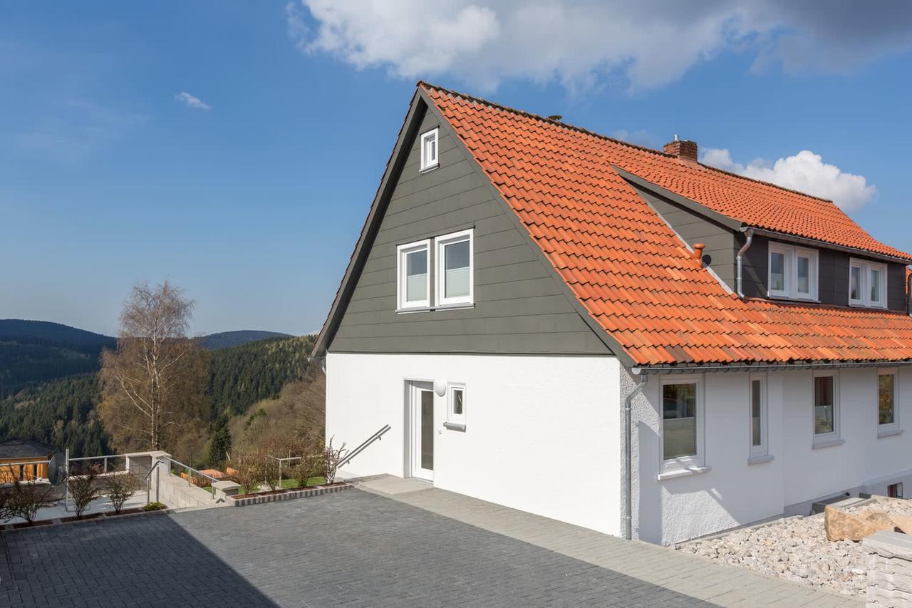 Landhaeuser Bergwiese - Ferienhaus Hoehenblick Sankt Andreasberg Ngoại thất bức ảnh